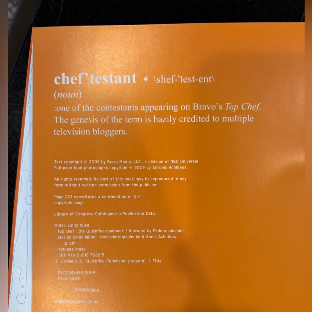 TOP CHEF Cookbook - Picture 3 of 13